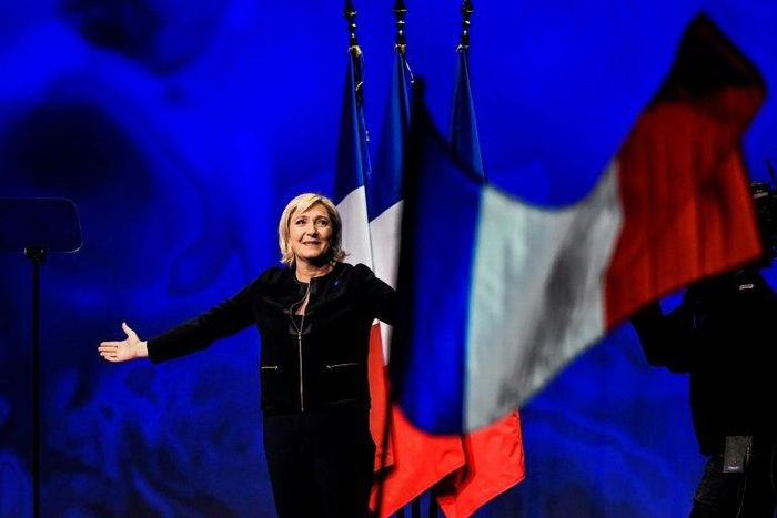 French far-right leader and presidential candidate Marine Le Pen is accused of using European Parliament funds to pay two aides