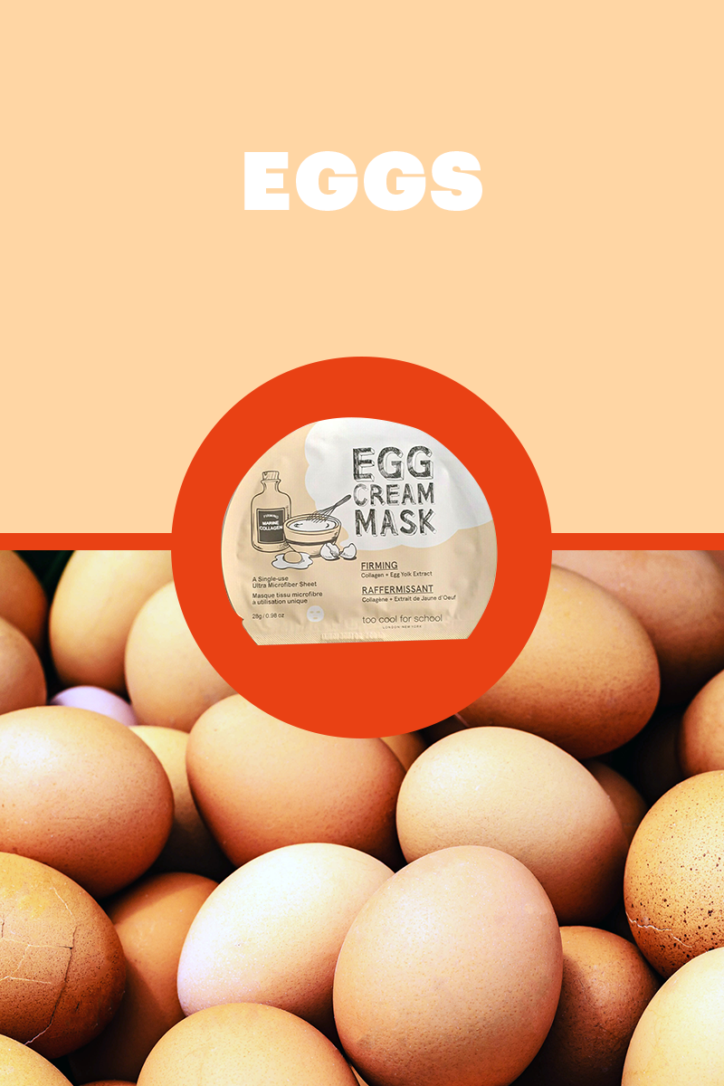 too cool for school egg mask