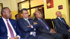 DCI George Kinoti, DPP noordin Haji, AG Karanja Kihara and EACC CEO Twalib Mbarak