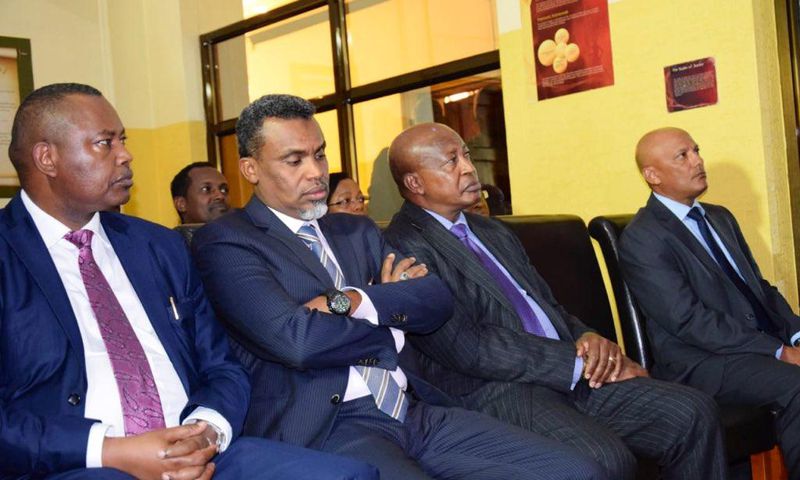 DCI George Kinoti, DPP noordin Haji, AG Karanja Kihara and EACC CEO Twalib Mbarak