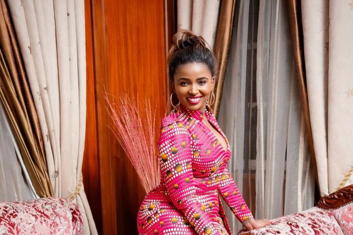 Anerlisa Muigai rocking Ankara (Instagram anerlisa)