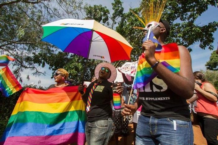 Foreign Minister Sam Kutesa blamed British colonialism for laws that remain on Uganda's books which criminalise homosexual sex