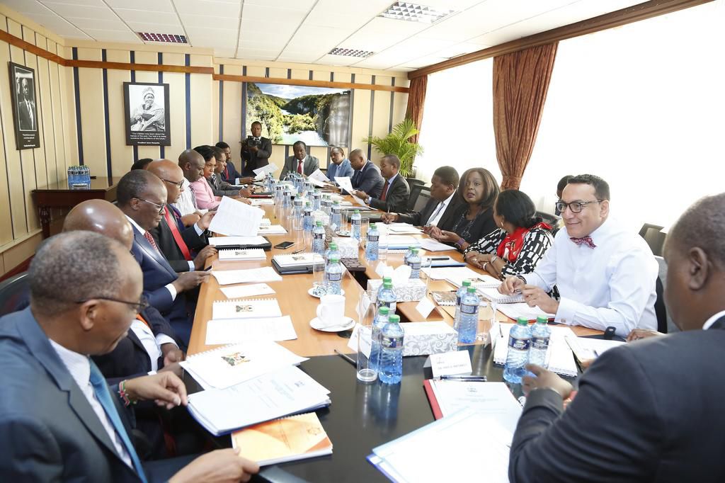 CS Fred Matiang'i chairs first National Development Implementation and Communication Cabinet Committee meeting at Harambee House