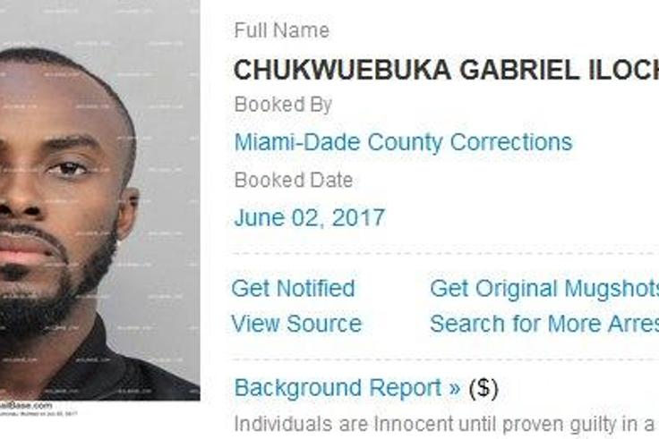 Dammy Krane's alleged accomplice, Gabriel Chukwuebuka Ilochonwu