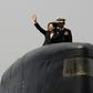 Taiwan's president Tsai Ing-wen launches a submarine-building project in Kaohsiung, March 21, 2017