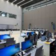 View of a court room at the International Criminal Court in The Hague in 2016