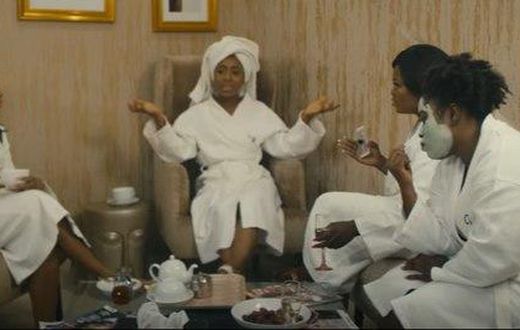Dakore Akande and her co-stars in a scene in the movie, "Isoken".