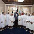 DP William Ruto with the Dimesse Sisters during a recent visit they made to his office (Twitter)