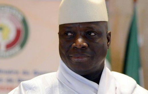 Former Gambian strongman Yahya Jammeh