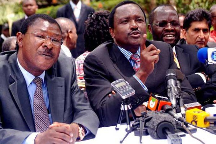 Nasa leaders Kalonzo Musyoka and Moses Wetangula have rubbished recent pollsters that show Raila Odinga is the most popular opposition candidate.