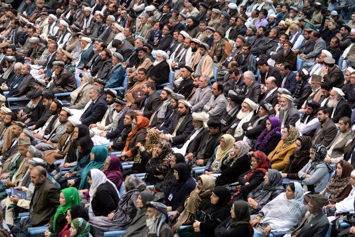 A loya jirga -- literally 'grand assembly' in Pashto -- is traditionally comprised of Afghan elders