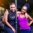 Gloria Kyallo with sister Betty Kyallo