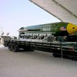 The GBU-43/B Massive Ordnance Air Blast (MOAB) bomb has a blast yield equivalent to 11 tons of TNT