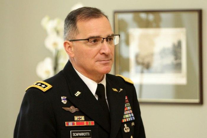 NATO's Supreme Allied Commander Curtis Scaparrotti, told the Senate Armed Services Committee, "I have seen the influence of Russia of late -- an increased influence -- in terms of association and perhaps even supply to the Taliban"