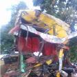 Scene of the Sunday morning accident that left 7 dead and several injured