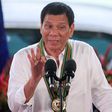 Philippine President Rodrigo Duterte speaks to the members of the Philippine Army in metro Manila, October 4, 2016.