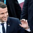 As a candidate, Emmanuel Macron had tough words for Russia, accusing it of following a 'hybrid strategy combining military intimidation and an information war'