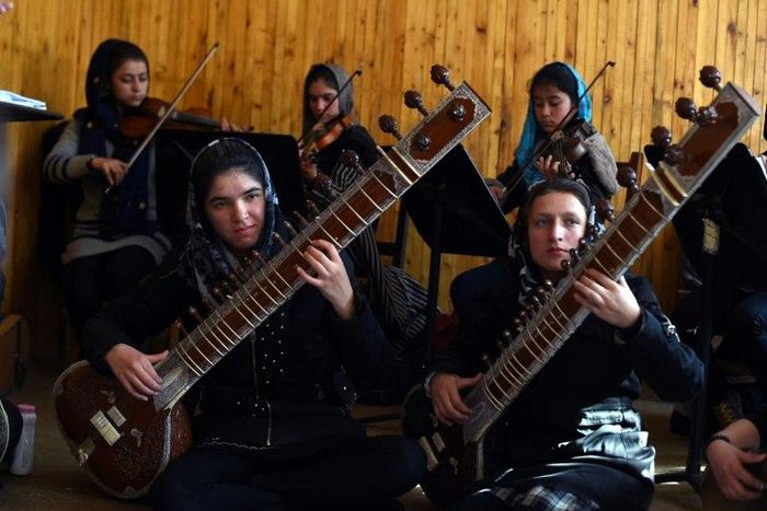 Music was banned during the Taliban's repressive 1996-2001 rule in Afghanistan and is still frowned upon in the tightly gender-segregated conservative society