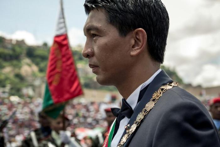 Andry Rajoelina, pictured in January, has called a May 27 referendum on changing Madagascar's constitution, to do away with the country's Senate and give more powers to the regions