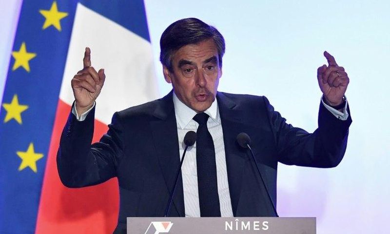 Fillon is set to be charged over allegations he paid his wife and children hundreds of thousands of euros for fake parliamentary jobs