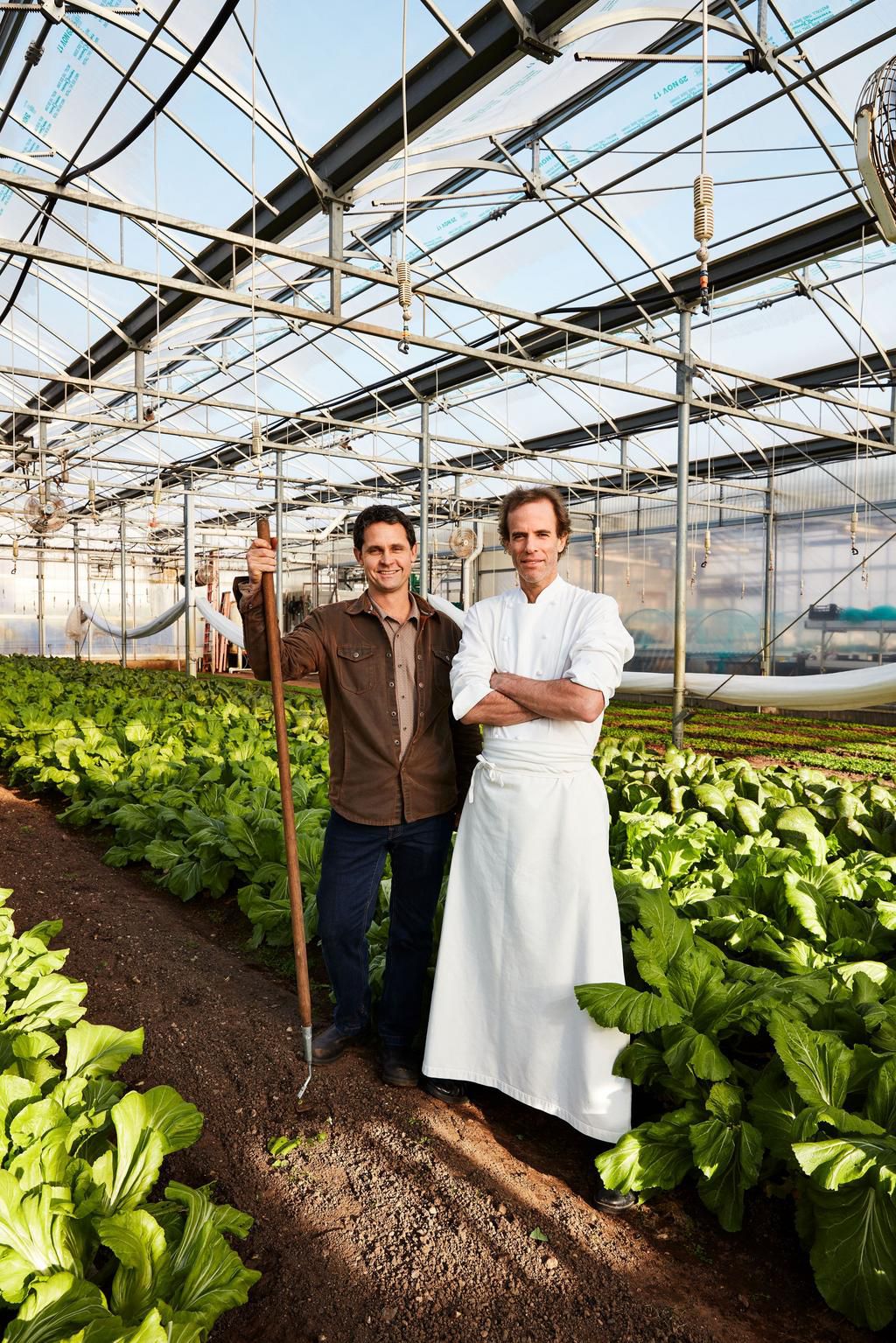 Jack Algiere (left) and Dan Barber