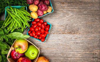 Vegetables and  fruits help keep the body functioning well