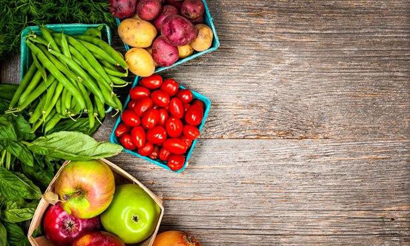 Vegetables and  fruits help keep the body functioning well