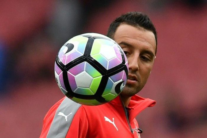 Arsenal's Santi Cazorla has not played since October 2016