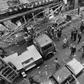 Police examine the site of a car bomb in the Rue Marbeuf, Paris, in April, 1982 attributed to "Carlos the Jackal," a Venezuelan named Ilyich Ramirez Sanchez