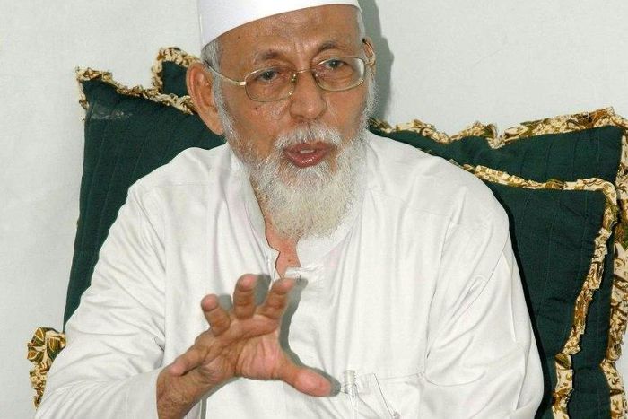 Indonesian cleric Abu Bakar Bashir is considered the spiritual head of Jemaah Islamiyah (JI)