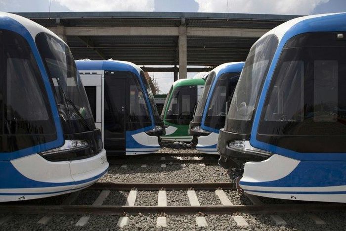 The two-line, 34-kilometre light rail system in Ethiopia's capital Addis Ababa has been touted as a sign of the dividends the country's rapid economic growth is paying to its people