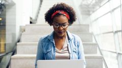 With you and your laptop, you can study anywhere you choose to learn from (BBC)