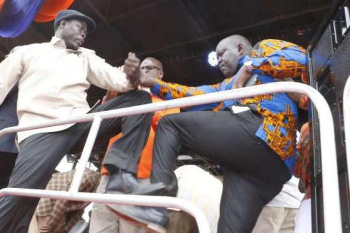 Homa Bay MP Peter Kaluma has been fined Sh100,000 over the violence that erupted in a rally at the Homa Bay Stadium on November 27, 2016.