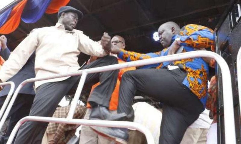 Homa Bay MP Peter Kaluma has been fined Sh100,000 over the violence that erupted in a rally at the Homa Bay Stadium on November 27, 2016.