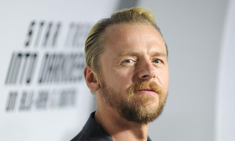 SImon Pegg Looks Ripped as Hell for His Next Movie