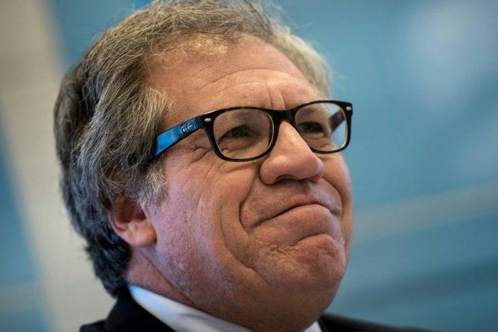 Organization of American States Secretary General Luis Almagro is pictured on February 24, 2017 in Washington, DC