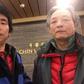Yan Kefen (L) and Liu Xinglian spent 125 days stranded at Taoyuan airport