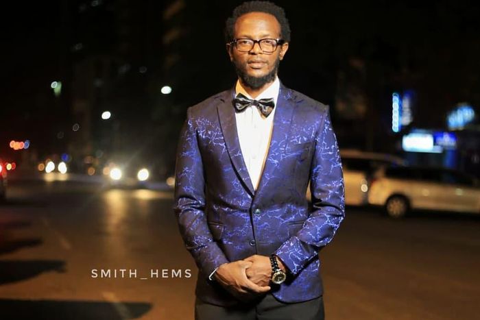 Professor Hamo looking dapper