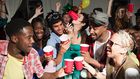Friends at a house party (Courtesy-corbis)