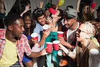 Friends at a house party (Courtesy-corbis)