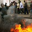 A chaotic scene in Kenya during 2007/08 post election violence