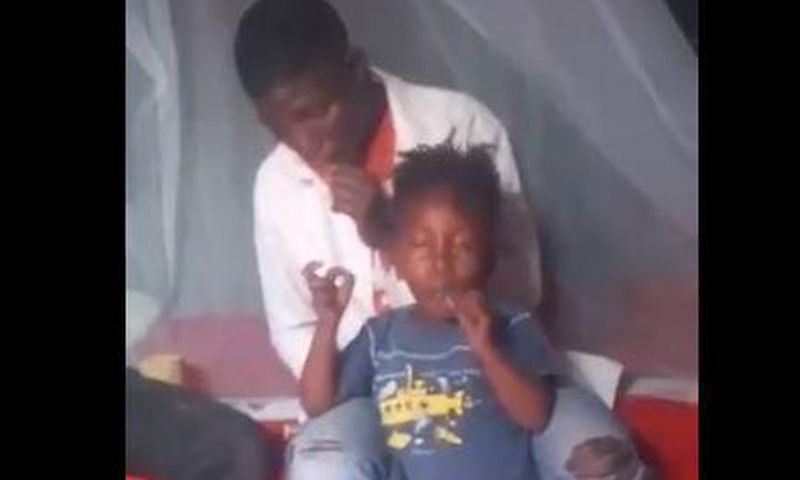 The two men in question with the small Boy