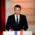 French President Emmanuel Macron speaks during his formal inauguration ceremony as French President in the Salle des Fetes of the Elysee presidential Palace on May 14, 2017 in Paris
