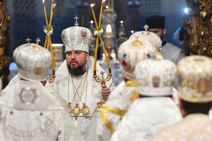 Metropolitan Yepifaniy is the leader of the newly established independent Ukrainian Orthodox Church