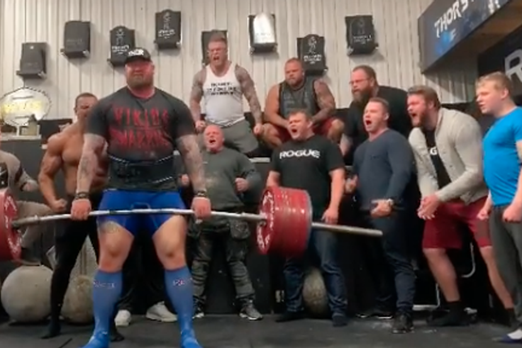 The World's Strongest Man Just Smashed a PR