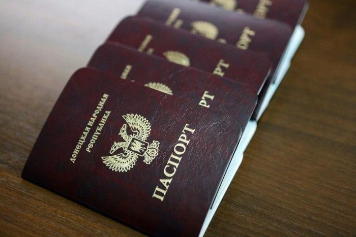 New passports of the self-proclaimed People's Republic of Donetsk