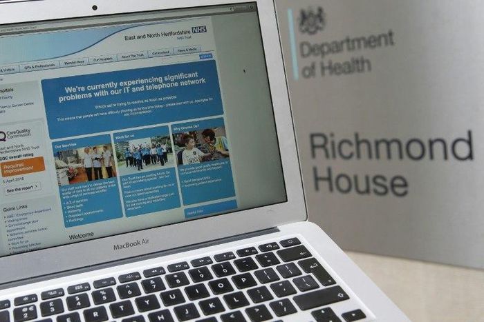 Britain's National Health Service says accident and emergency services in England are almost back to normal following an unprecedented global ransomware cyberattack