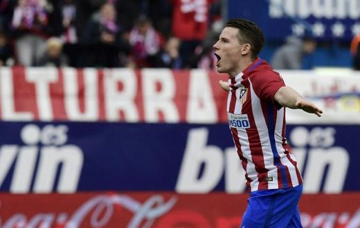 Atletico Madrid's Kevin Gameiro has missed the club's last five games due to a groin problem