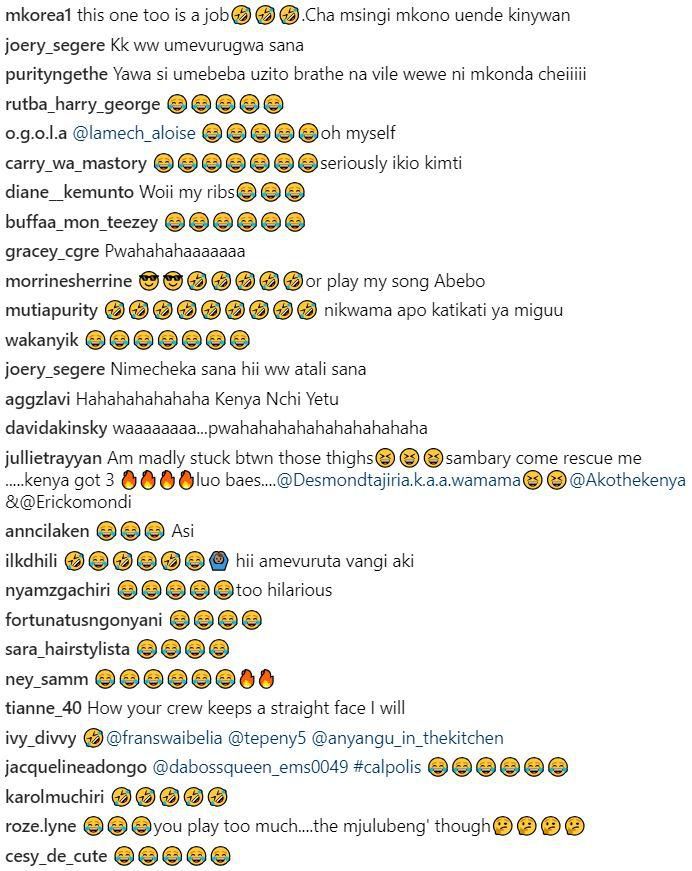 Eric Omondi’s imitation of Akothee that will leave you in stitches