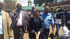 Naftali Kinuthia, the suspect in the gruesome killing Ivy Wangeci